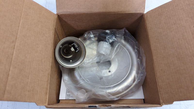 Photo 1 of Moen Brantford Brushed Nickel Pressure Balancing Traditional Tub and Shower Trim Kit, Bathroom Shower Lever Handle with Escutcheon (Posi-Temp Valve Required), T2151BN 1 Count Brushed Nickel