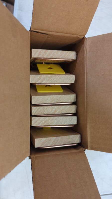Photo 1 of Victor M205-6 Easy Set Plastic Pedal Sustainably Sourced FSC Wood Humane Snap Rat Trap - 6 Wooden Traps 6 Traps Plastic Pedal Rat Trap