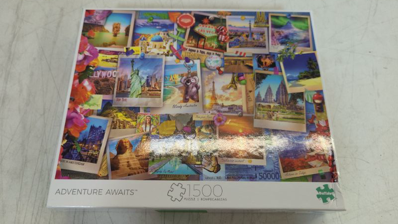 Photo 2 of Buffalo Games - Adventure Awaits - 1500 Piece Jigsaw Puzzle, Blue