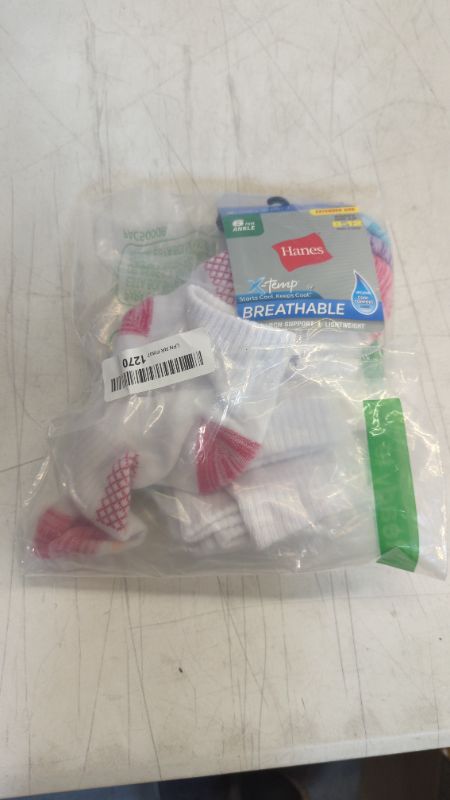 Photo 2 of Hanes Women#39;s Breathable Lightweight Ankle Socks, 6-Pack