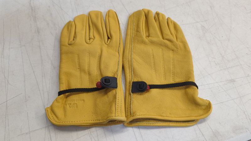 Photo 2 of Wells Lamont Premium Leather Work Gloves (1129)

