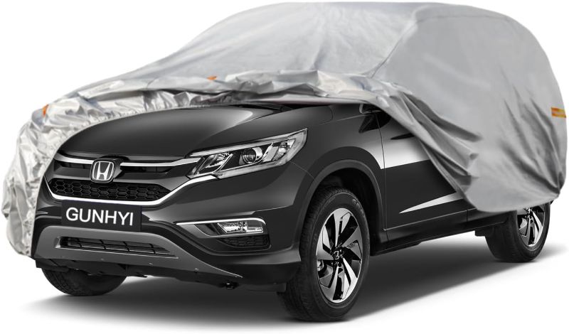 Photo 1 of GUNHYI 5 Layer SUV Car Cover Waterproof All Weather, Universal Fit Mazda CX-5, Honda CR-V, Toyota RAV4, Nissan Rogue, Chevrolet Equinox, Subaru Outback, Tesla Model Y etc, Up to 190 Inch
