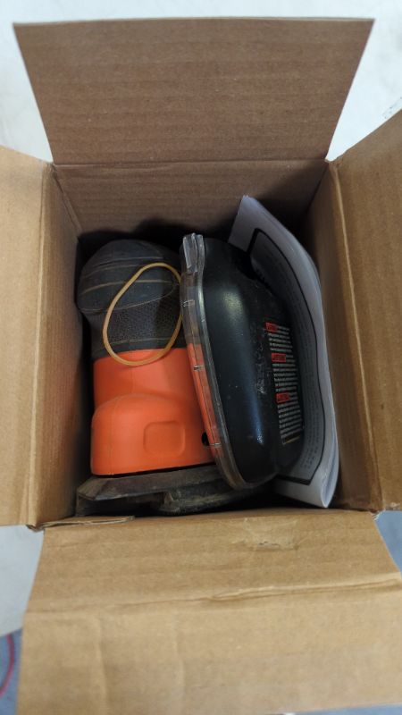 Photo 3 of BLACK+DECKER MOUSE 1.2 Amp Electric Detail Sander (BDEMS600)