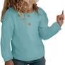 Photo 1 of BZB Toddler Girls Long Sleeve Tee Baby Kids Henley Crew Neck Cute T Shirt Tops ( Teal ) 