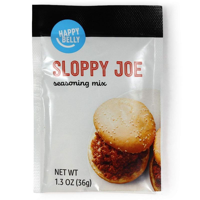 Photo 1 of  Brand - Happy Belly Sloppy Joe Seasoning, 1.31 Oz (Pack of 12)