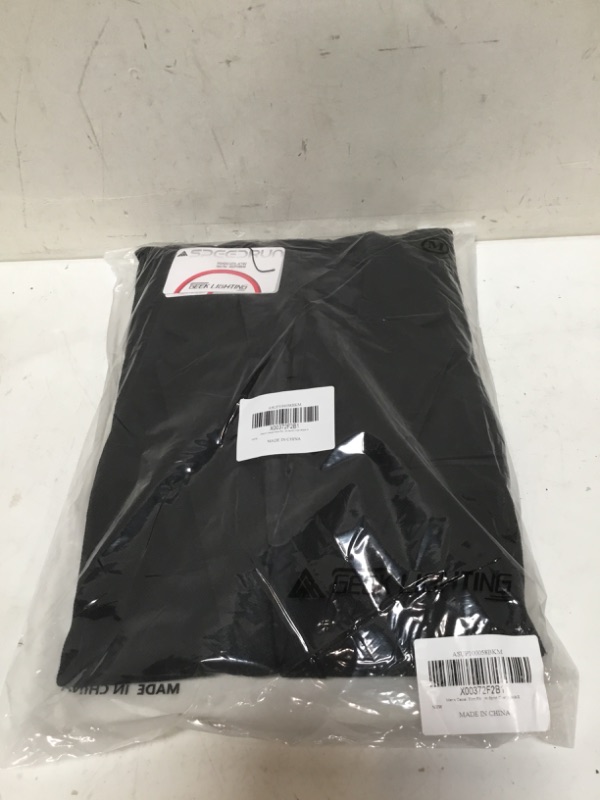 Photo 1 of Men's Casual Slim Fit Blazer Jacket Lightweight One Button Sport Coat (Black, Medium )