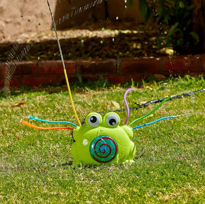 Photo 1 of Frog Sprinkler with Wiggle Tubes & Spinning Eyes
