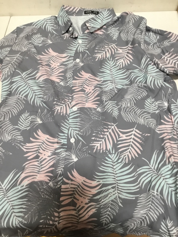 Photo 3 of EDBHS Shirts for Men Men Tropical Print Shirt Without Tee (Color : Multicolor, Size : XX-Large)
