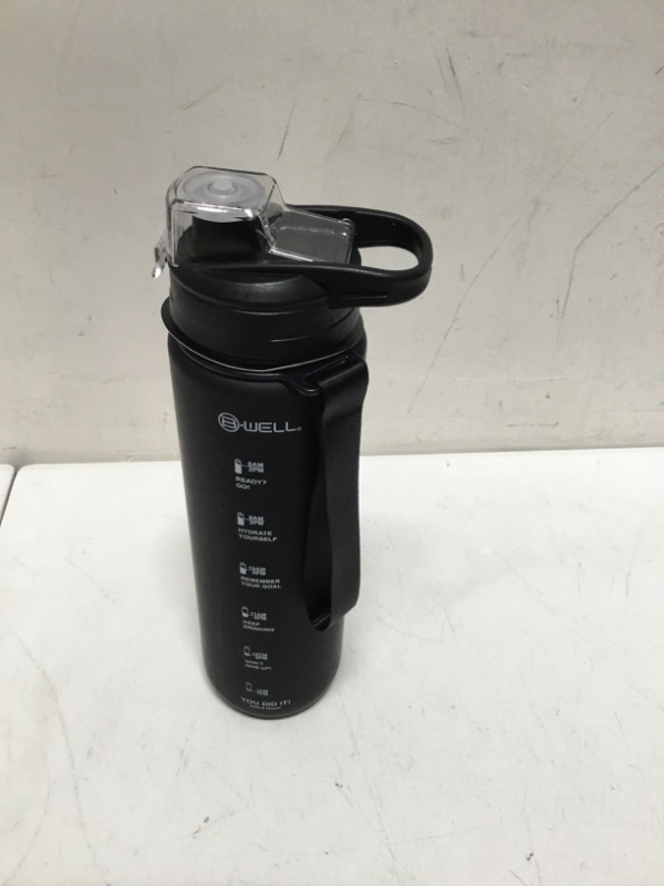 Photo 2 of Bwell BW-HW-WB-102-BK Motivate Solid Bottle
