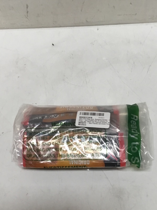 Photo 2 of Jack Link's Meat Bars, Rotisserie Chicken, 12 Count - 8g of Protein and 70 Calories Per Protein Bar, Made with Premium Chicken, No added MSG - Keto Friendly and Gluten Free Snacks