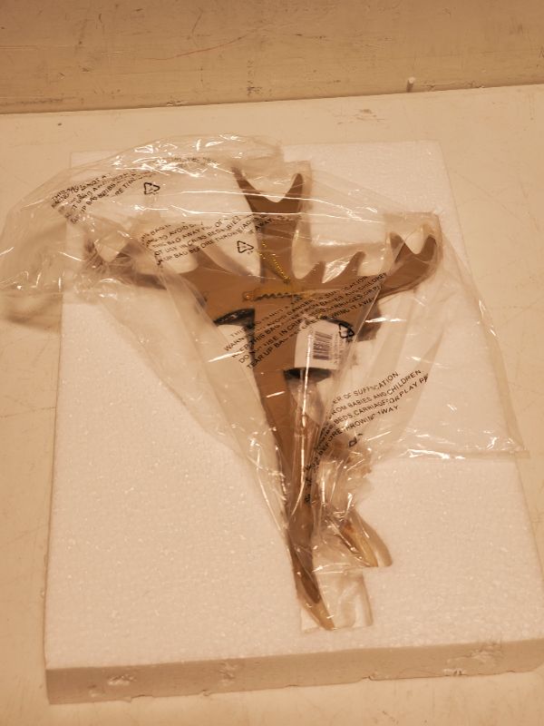 Photo 1 of Rustic Deer Antler Wall Cross Lodge Cabin Decor
