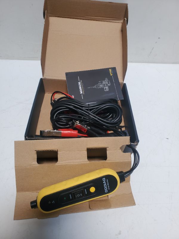 Photo 3 of GODIAG GT103 Mini Pirt Electric Circuit Tester Vehicles Electrical System Diagnosis/ Fuel Injector Cleaning & Testing/ Relay Testing
