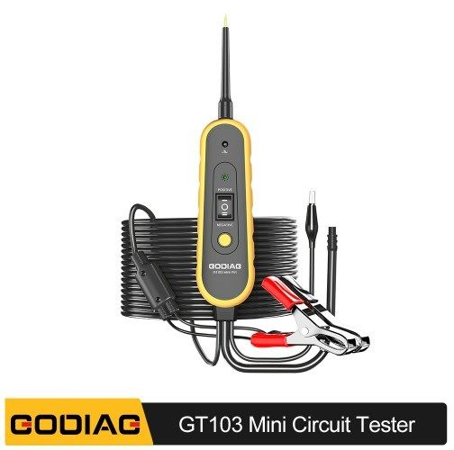 Photo 1 of GODIAG GT103 Mini Pirt Electric Circuit Tester Vehicles Electrical System Diagnosis/ Fuel Injector Cleaning & Testing/ Relay Testing
