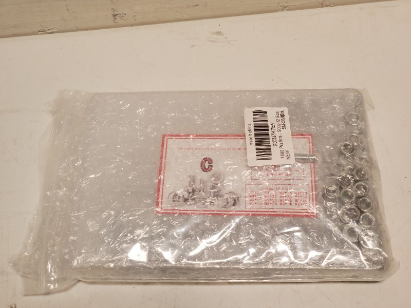 Photo 2 of 1080 Pcs Screws Bolts and Nuts Assortment Kit 900G/12 SIZE