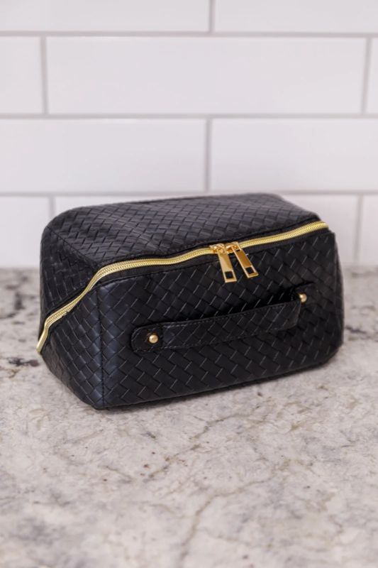 Photo 1 of  Large Capacity Cosmetic Bag in Black