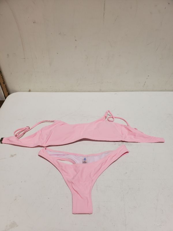Photo 1 of 2 piece Pink Bikini - size M 