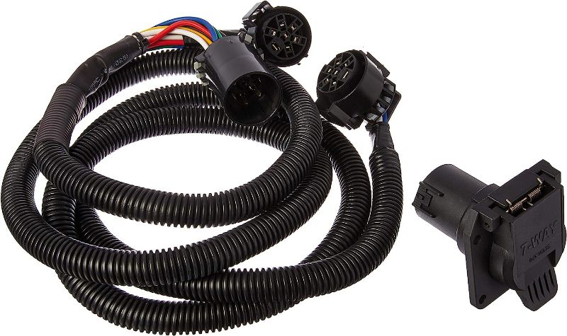 Photo 1 of  Valterra Mighty Cord A10-7007 5th Wheel Gooseneck Harness, 7 Feet,1 Pack - 7WAY 6-24VOLT