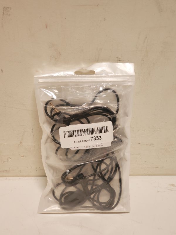 Photo 1 of SET OF 2 - 3.5mm Lavalier Lapel Mic Condenser Microphone for Cell Phone PC Laptop Black