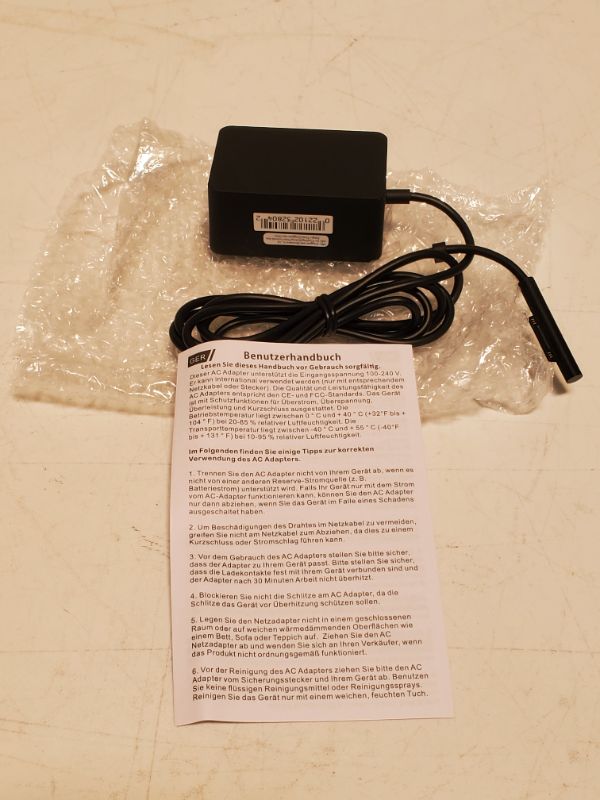 Photo 3 of REPLACEMENT AC ADAPTER - MODEL:LW-024/016/150/001