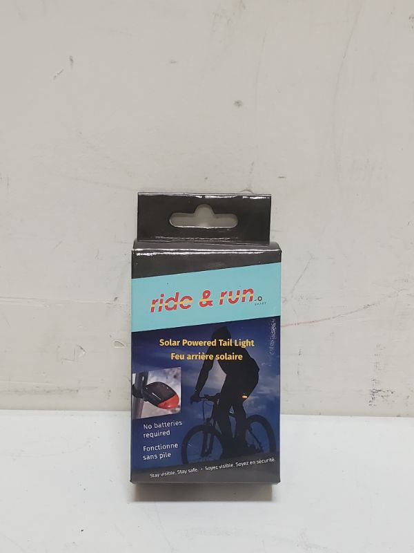 Photo 2 of PACK OF 2 - Solar LED Bike Tail Light