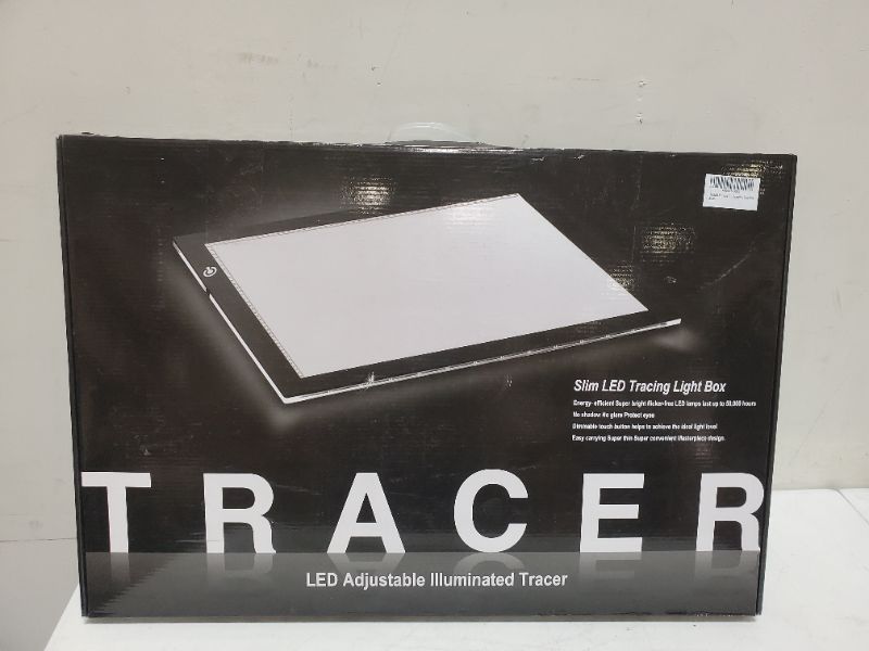 Photo 3 of LitEnergy A2 LED Copy Board Light Tracing Box, Ultra-Thin Adjustable Artcraft LED Trace Light Pad for Tattoo Drawing, Streaming, Sketching, Animation, Stenciling