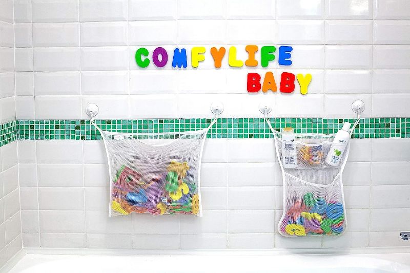 Photo 1 of Comfylife Mesh Bath Toy Organizer