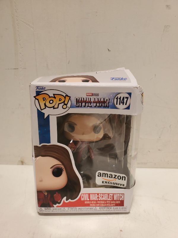 Photo 2 of Funko Pop! Marvel: Captain America: Civil War Build A Scene - SCARLET WITCH, Amazon Exclusive, Figure 5 of 12 