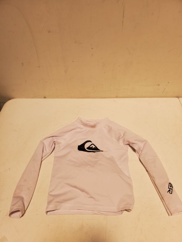 Photo 2 of Quiksilver KIDS All Time Long Sleeve Rashguard SIZE 6