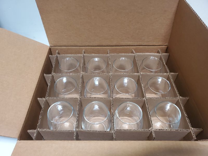 Photo 3 of Luminarc Perfection Stemless Wine Glass (Set of 12), 15 oz, Clear - N0056