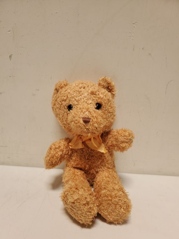 Photo 3 of 11.8inch Plush Toy Bear, Birthday Gift For Children, Stuffed Animal Bear