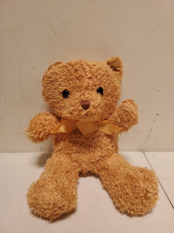 Photo 3 of 11.8inch Plush Toy Bear, Birthday Gift For Children, Stuffed Animal Bear 