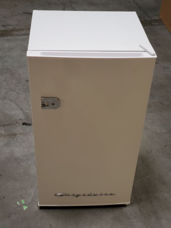 Photo 6 of FRIGIDAIRE EFR331-WHITE 3.2 Cu ft Eraser Board Mini Compact Dorm Fridge (White) 3.2 cu ft Fridge WHITE