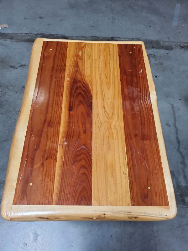 Photo 3 of Cedar Lodge Table - 36"L X 24"W X 30"H