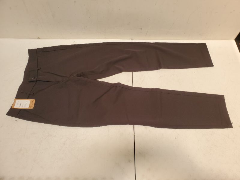 Photo 2 of Plaid & Plain Men's Slim Fit Dress Pants MODEL:  8101#  - Black - 31WX30L 