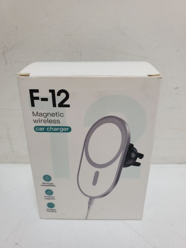 Photo 2 of F-12 Magnetic wireless car charger
