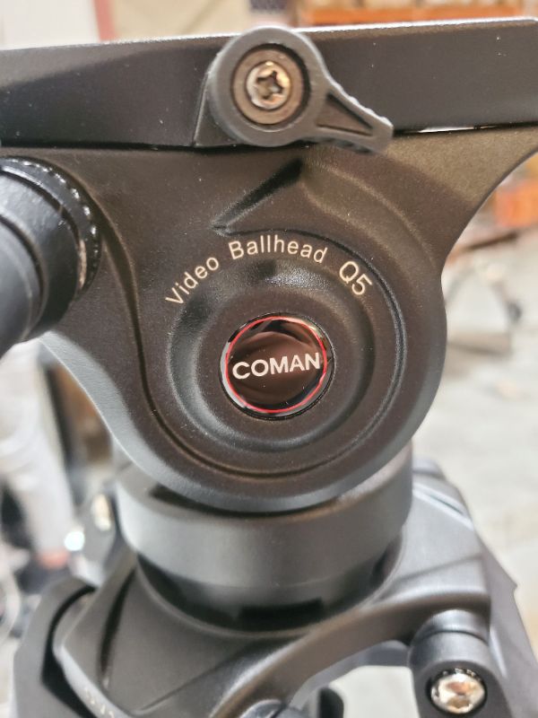 Photo 6 of 1COUNT COMAN DV100 - Heavy Duty Tripod Professional Video Tripod Aluminium 72inch with 360 Degree Fluid Head for Canon Nikon DSLR Camcorder Cameras
