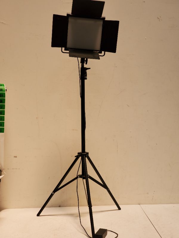 Photo 3 of 1 COUNT - FOSITAN L4500K LED Video Light Dimmable Panel Selfie Light Photography Studio Lamp