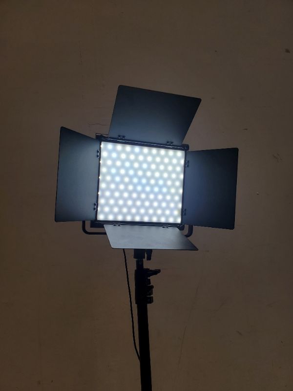 Photo 4 of 1 COUNT - FOSITAN L4500K LED Video Light Dimmable Panel Selfie Light Photography Studio Lamp