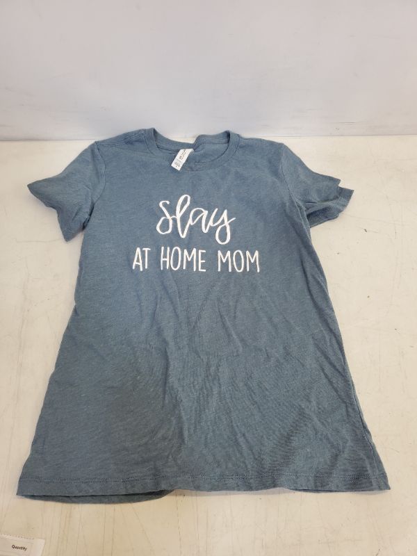 Photo 1 of Blue Sand Textiles SLAY AT HOME MOM Shirt. T-Shirt. Kindness and Humanity Shirt - SMALL 