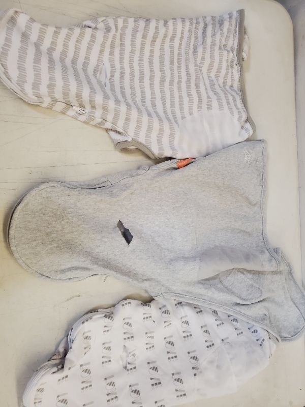 Photo 3 of SwaddleMe Easy Change Swaddle - Size Small/Medium, 0-3 Months, 3-Pack (Love)**USED**