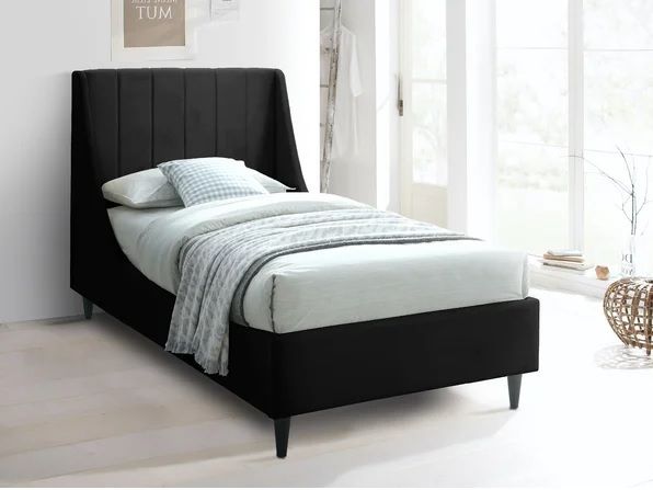 Photo 1 of **brand new **Upholstered Platform Twin Bed Headboard -  MODEL NUMBER:2903M -  BLACK 