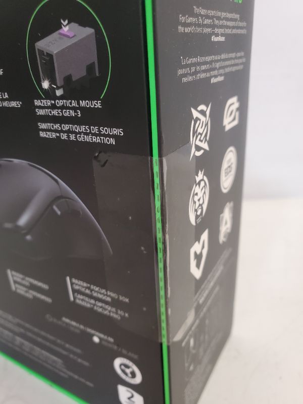 Photo 4 of *BRAND NEW * Razer Viper V2 Pro HyperSpeed Wireless Gaming Mouse: 58g Ultra-Lightweight - Optical Switches Gen-3-30K Optical Sensor - On-Mouse DPI Controls - 80hr Battery - USB Type C Cable Included - Black