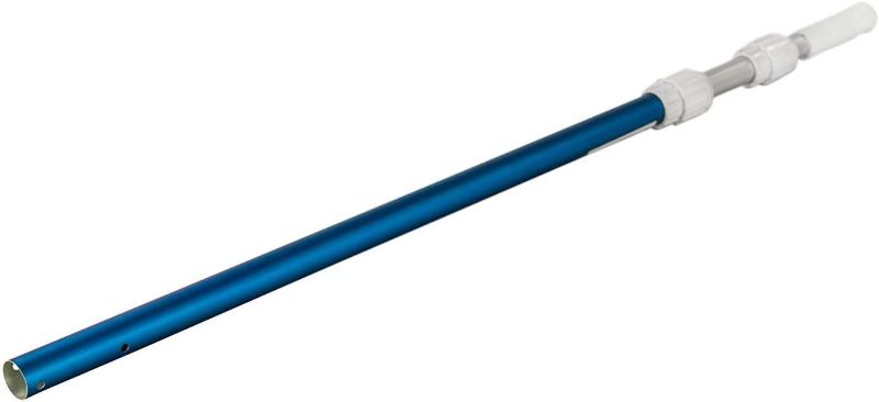 Photo 1 of 4' - 8' Two Section Aluminum Pool Pole | Attach Skimmer Heads, Vacuum Heads, Leaf Nets and More