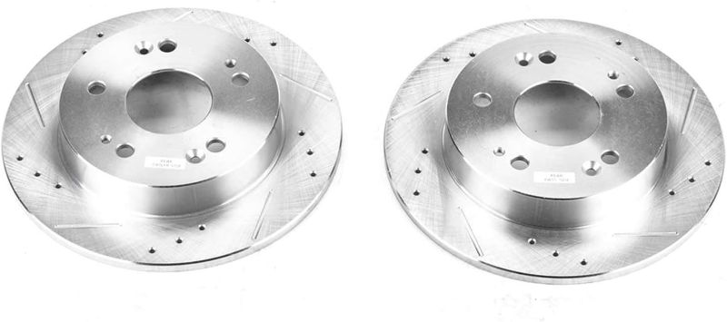 Photo 1 of Drilled Slotted Rotors JBR752XL  &  JBR752XR ( REAR  PASSENGER SIDE AND REAR DRIVER SIDE) 