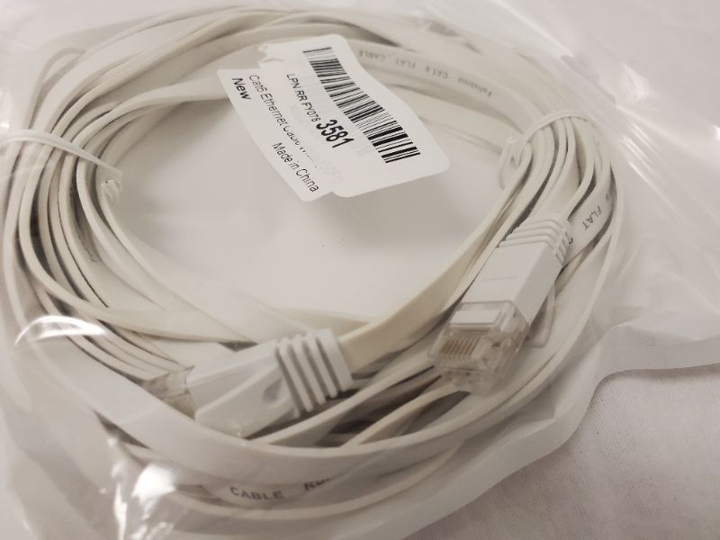 Photo 3 of CAT6 ETHERNET CABLE  - WHITE -  (50 FT)