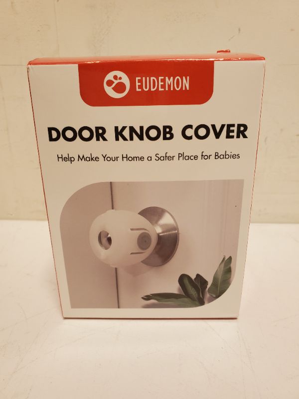 Photo 2 of EUDEMON 4 Pack Baby Safety Door Knob Covers Door Knob Locks