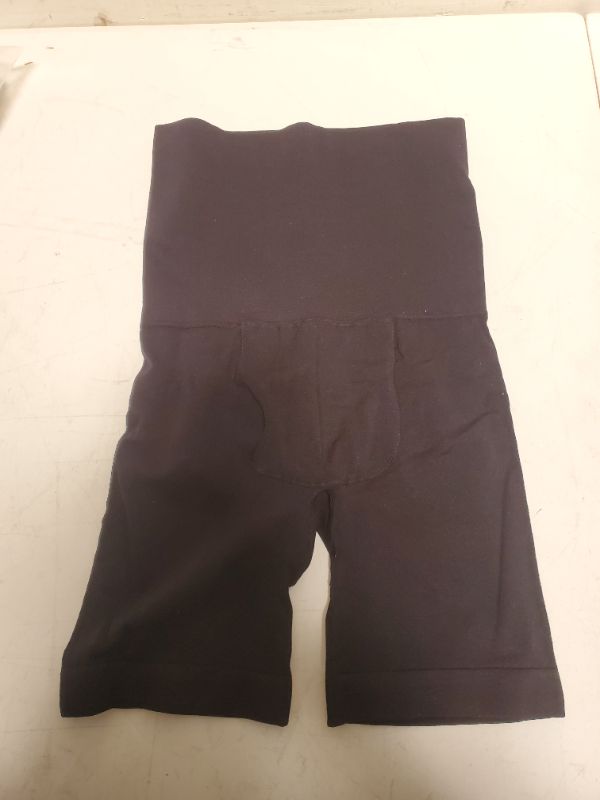 Photo 3 of TAILONG Men Tummy Control Shorts High Waist Slimming Underwear Body Shaper Seamless Belly Girdle Boxer Briefs - Black 