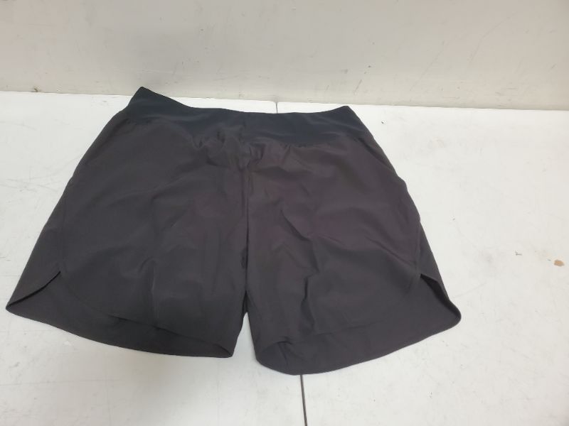 Photo 3 of BALEAF Women's 5" Swim Shorts High Waisted Ty Control with Liner Pockets Black 2XL