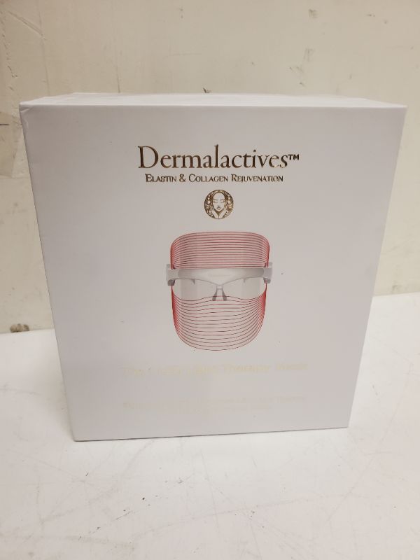 Photo 3 of Dermalactives LED Light Therapy Mask 7 Colors LED Mask for Clear Skin - Boosts Skin Collagen & Helps Reduce Hyperpigmentation & Wrinkles - Non-Invasive for All Skin Types