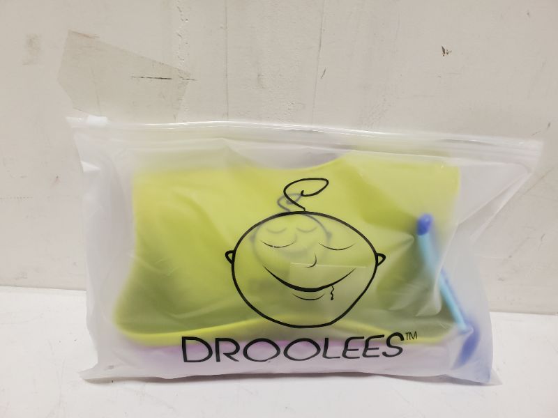 Photo 2 of 2pc Droolees Silicone Bibs , Size: One Size